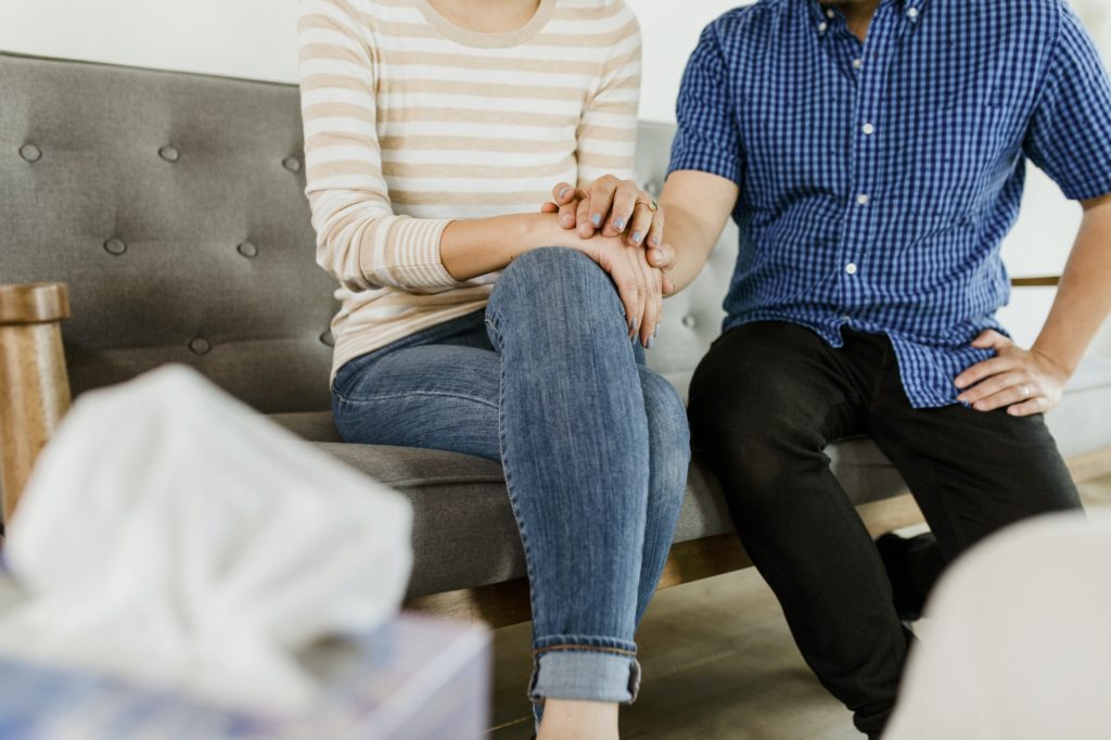 Couple in therapy